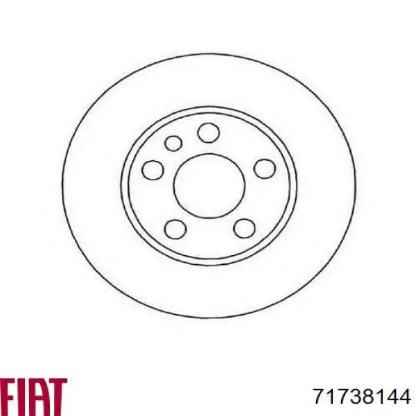 71738144 Fiat/Alfa/Lancia Discos