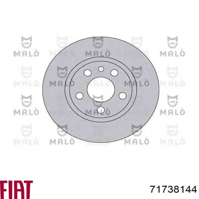 Frenos delanteros Fiat/Alfa/Lancia 71738144 precio, desde 29,71 EUR