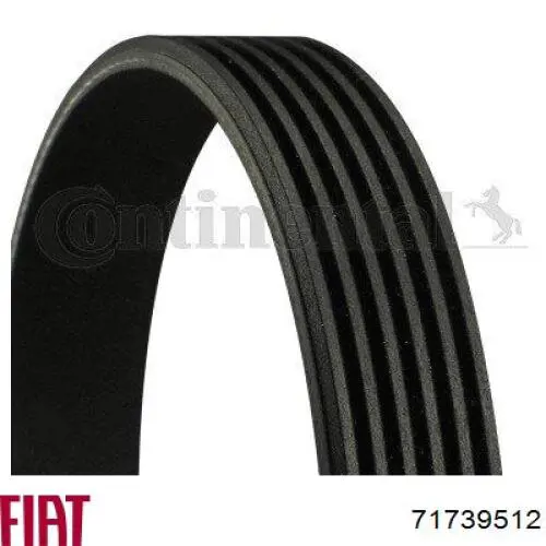 Correa de transmisión trapezoidal Fiat/Alfa/Lancia 71739512 precio, desde 14,02 EUR