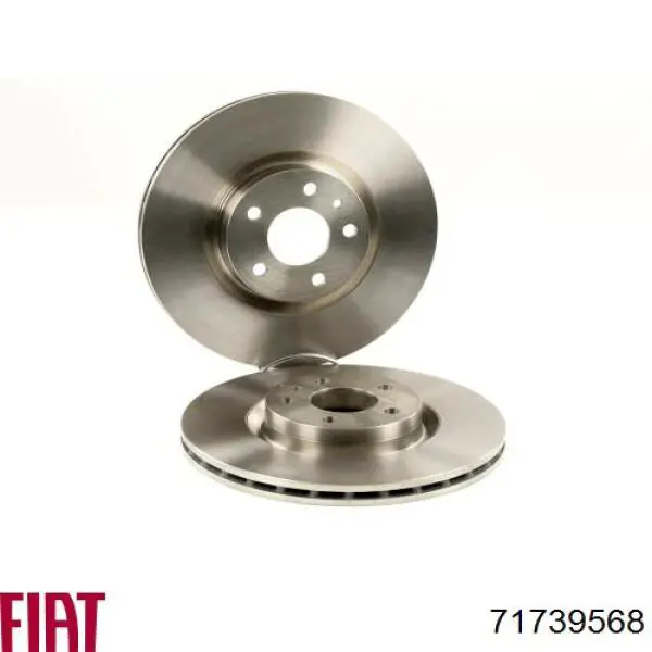 Freno de disco delantero Alfa Romeo 147 937