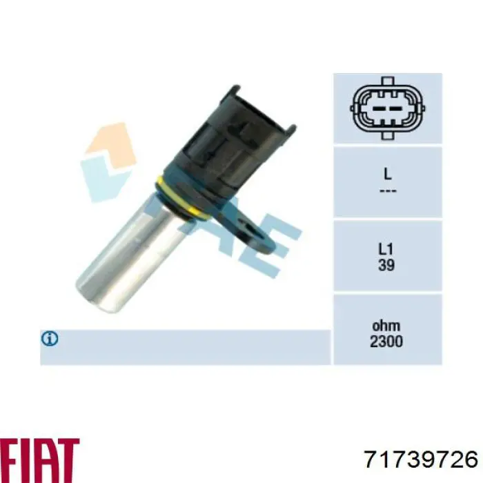 Comprar 71739726 Fiat/Alfa/Lancia Sensor de cigüeñal