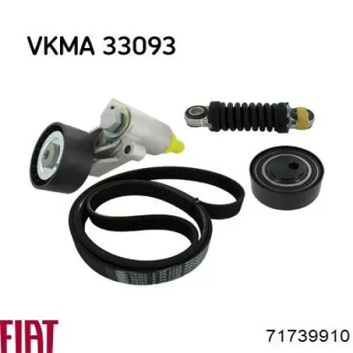 Comprar 71739910 Fiat/Alfa/Lancia Correa trapezoidal
