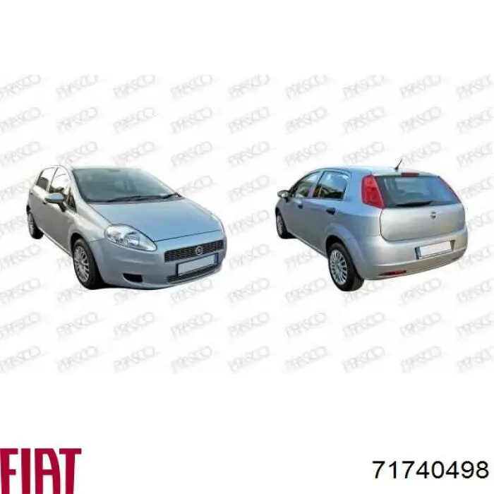Comprar 71740498 Fiat/Alfa/Lancia Cristal de espejo retrovisor exterior izquierdo