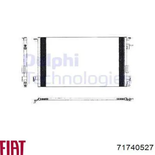 Comprar 71740527 Fiat/Alfa/Lancia Condensador de aire acondicionado