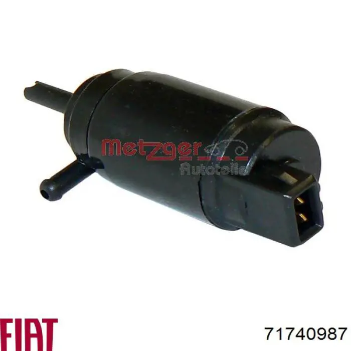Comprar 71740987 Fiat/Alfa/Lancia Bomba de agua limpiaparabrisas, delantera
