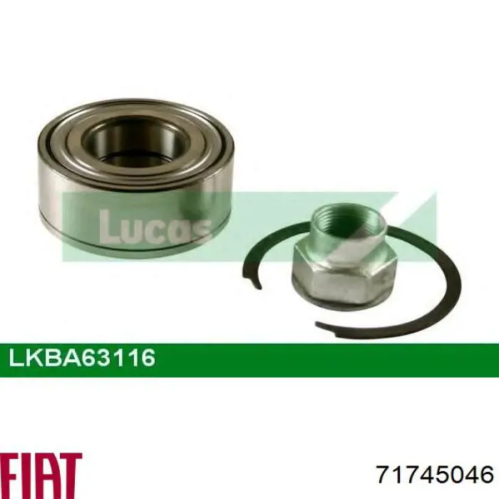 Comprar 71745046 Fiat/Alfa/Lancia Cojinete de rueda delantero
