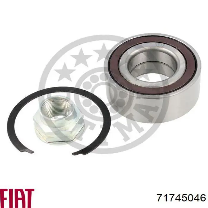 Cojinete de rueda delantero Fiat/Alfa/Lancia 71745046 precio, desde 25,40 EUR