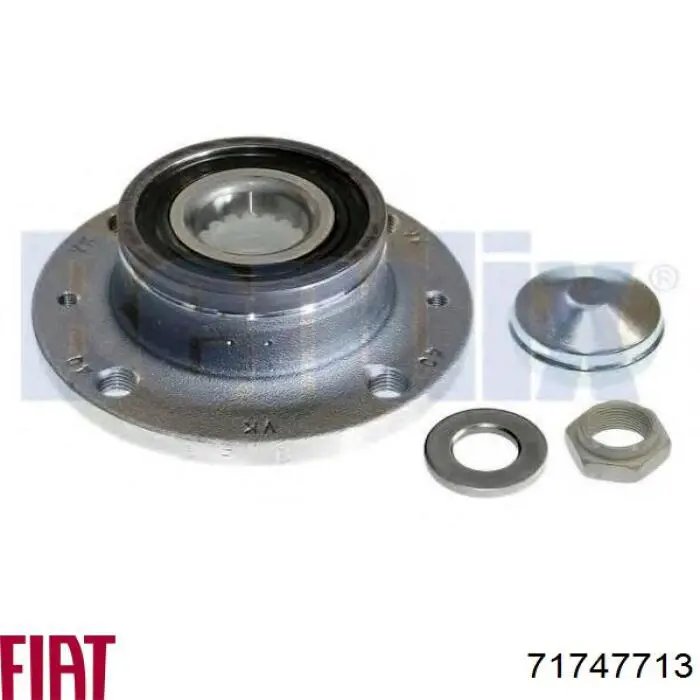 Comprar 71747713 Fiat/Alfa/Lancia Cubo de rueda, Eje trasero