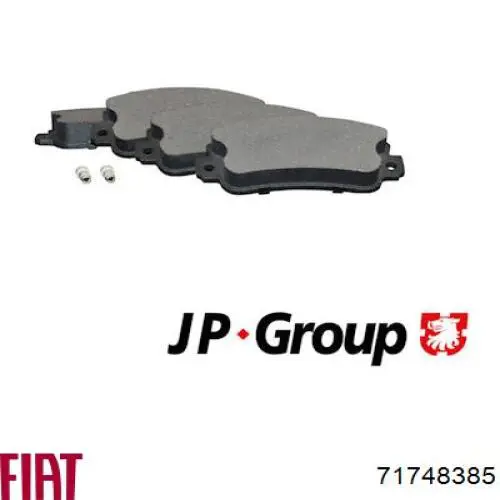 Pastillas de freno delanteras Fiat Tipo 160