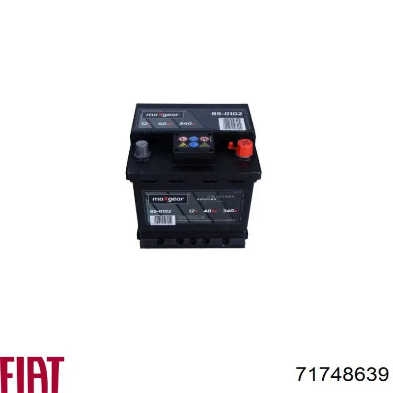 Batería 540406034D722 Maxgear