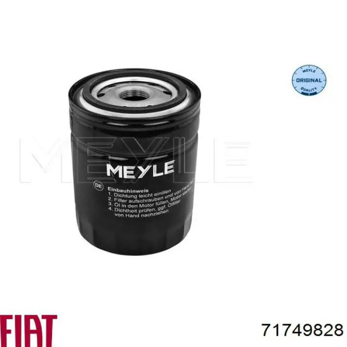 71749828 Fiat/Alfa/Lancia Filtro aceite