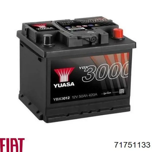 Batería de arranque Fiat/Alfa/Lancia 71751133 precio, desde 80,15 EUR