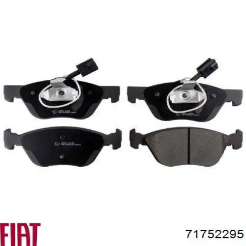 Pastillas de freno delanteras Alfa Romeo 156 932