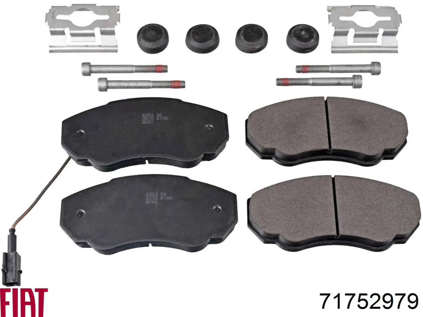 Pastillas de freno delanteras Fiat Ducato 2 230L