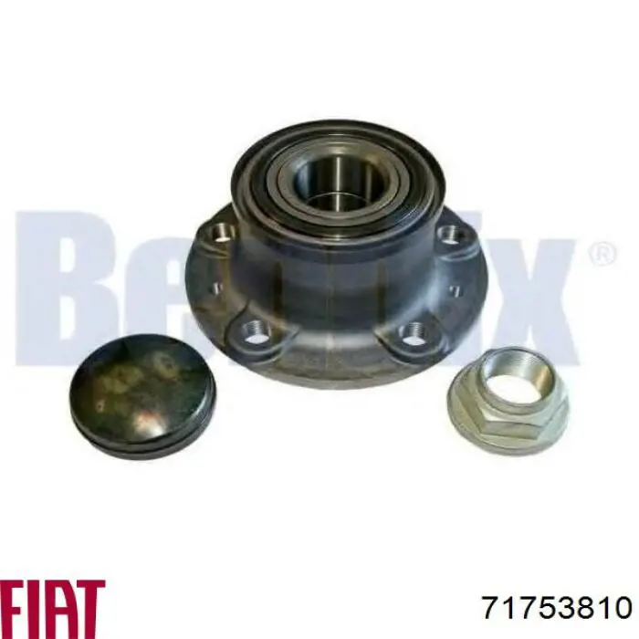 71753810 Fiat/Alfa/Lancia cubo de rueda trasero