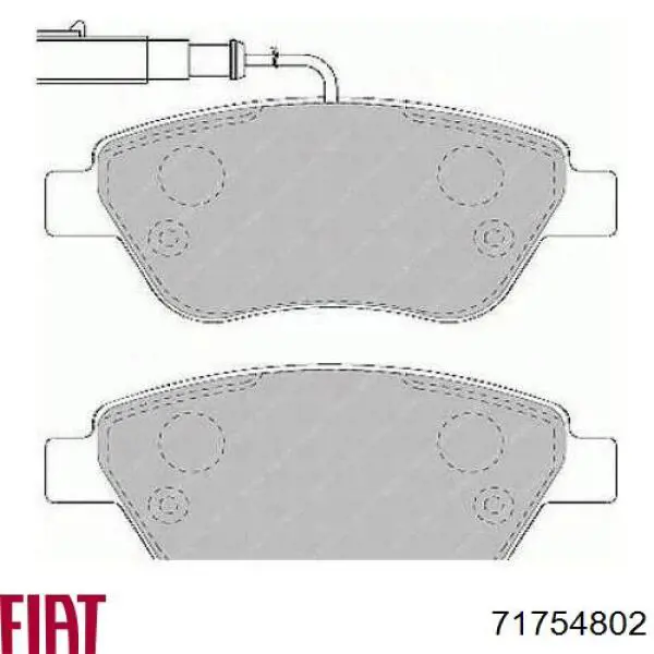Pastillas de freno delanteras Fiat Stilo 192