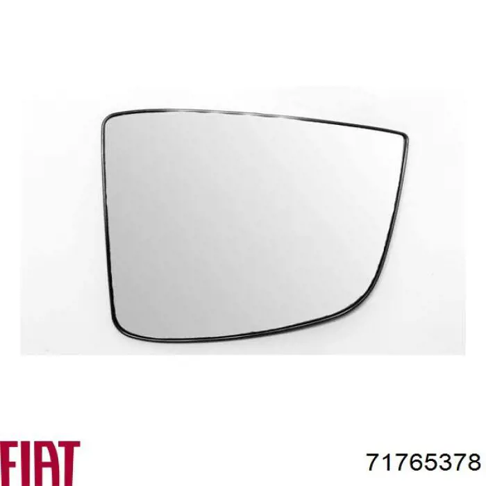 0071765378 Fiat/Alfa/Lancia cristal de espejo retrovisor exterior derecho