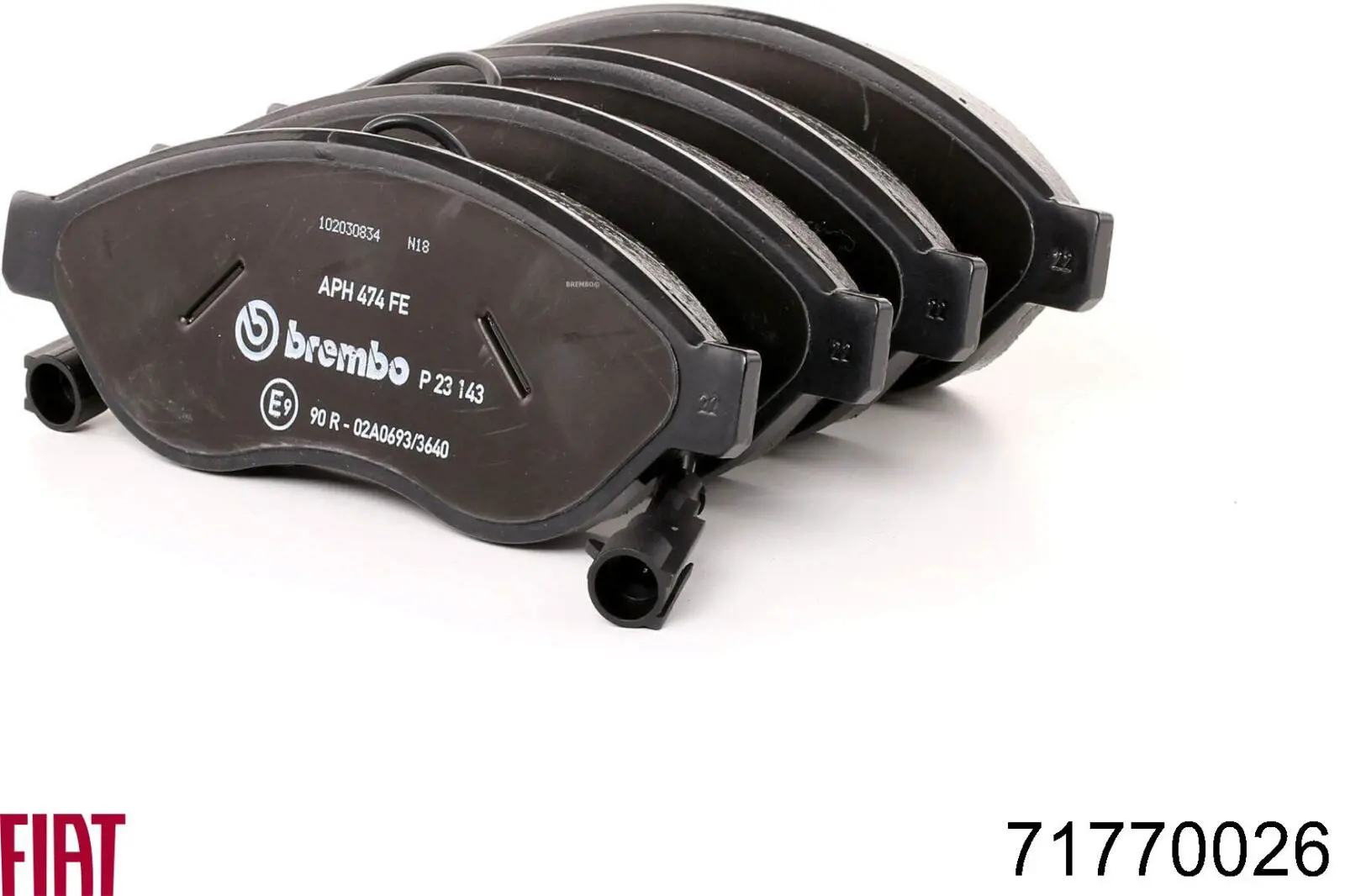 Pastillas freno delanteras Fiat/Alfa/Lancia 71770026 precio, desde 31,12 EUR
