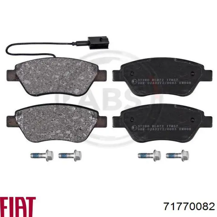 Pastillas de freno delanteras Fiat Stilo 192