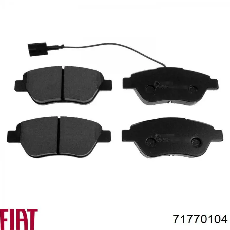 Pastillas freno delanteras Fiat/Alfa/Lancia 71770104 precio, desde 23,93 EUR
