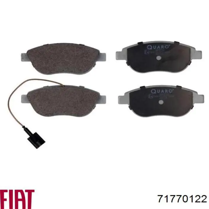 Pastillas freno delanteras Fiat/Alfa/Lancia 71770122 precio, desde 30,19 EUR