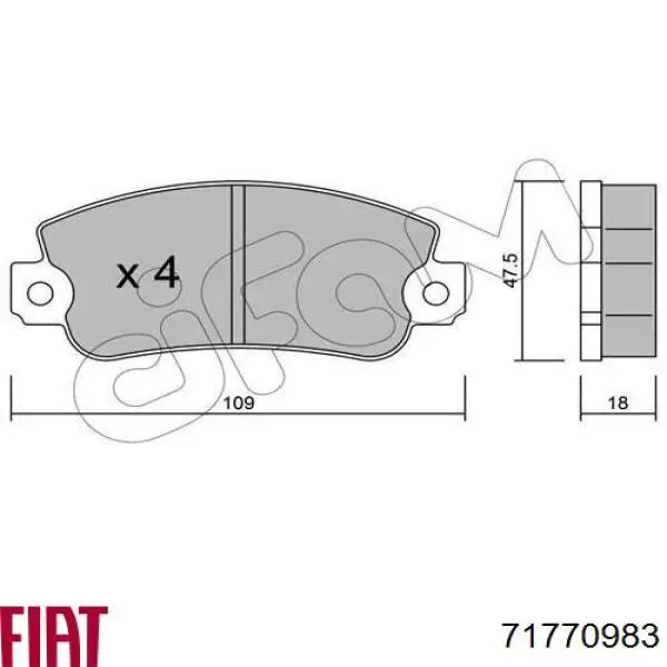 71770983 Fiat/Alfa/Lancia