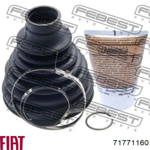 Fuelle transmisión delantero exterior Fiat/Alfa/Lancia 71771160 precio, desde 14,69 EUR