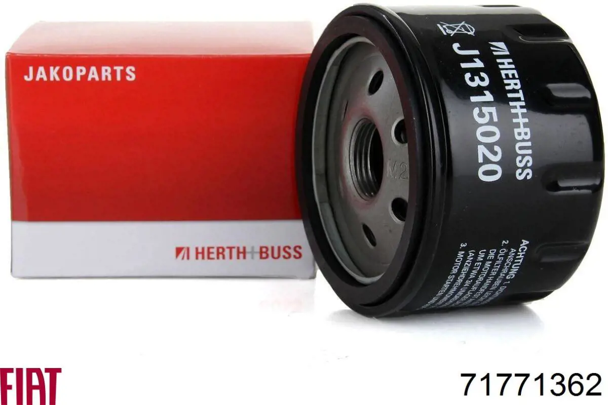 Filtro de aceite Fiat/Alfa/Lancia 71771362 precio, desde 3,89 EUR