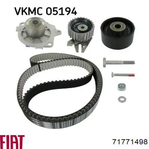 Rodillo intermedio de correa dentada Fiat Bravo 2 198