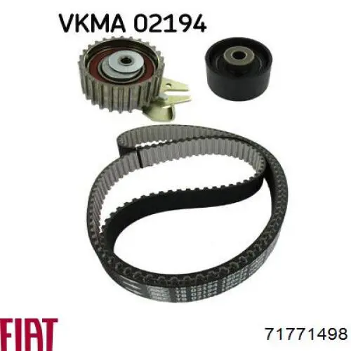 Rodillo intermedio de correa dentada Fiat Bravo 2 198