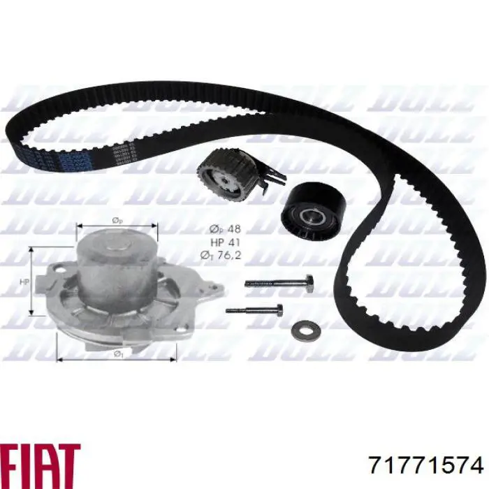 Juego de correas dentadas Fiat/Alfa/Lancia 71771574 precio, desde 119,52 EUR