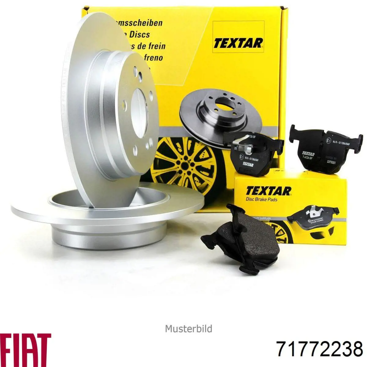 Disco de freno trasero Alfa Romeo 146 930