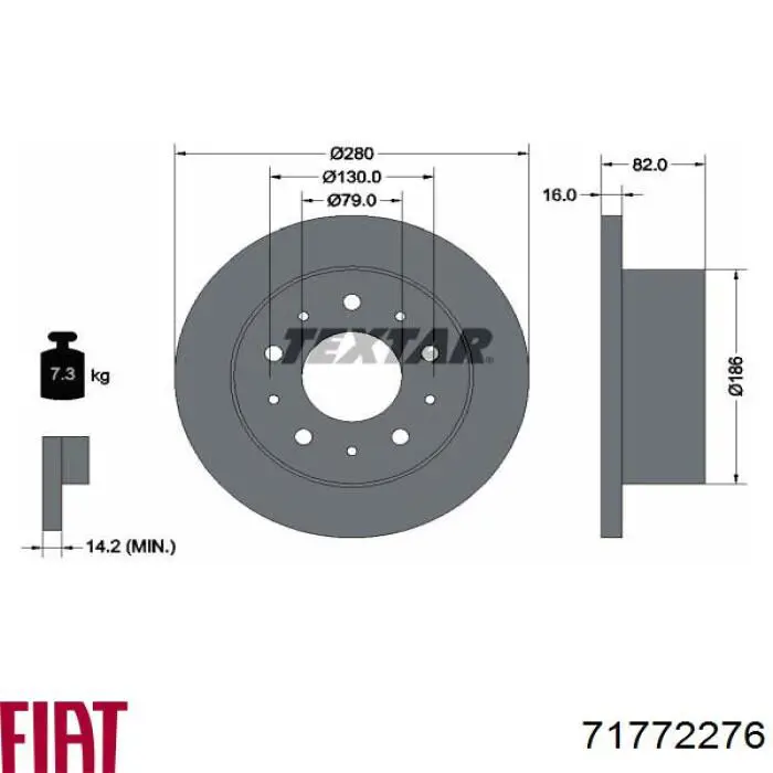 71772276 Fiat/Alfa/Lancia