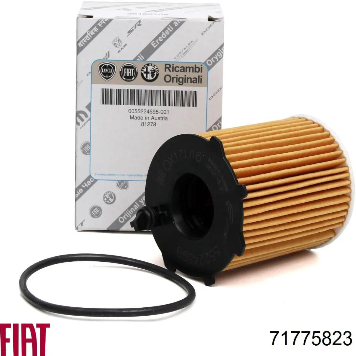Filtro de habitáculo 71775823 Fiat/Alfa/Lancia