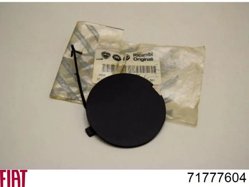 Cobertura de parachoques, enganche de remolque, delantera  Fiat Punto  (2005-2018)