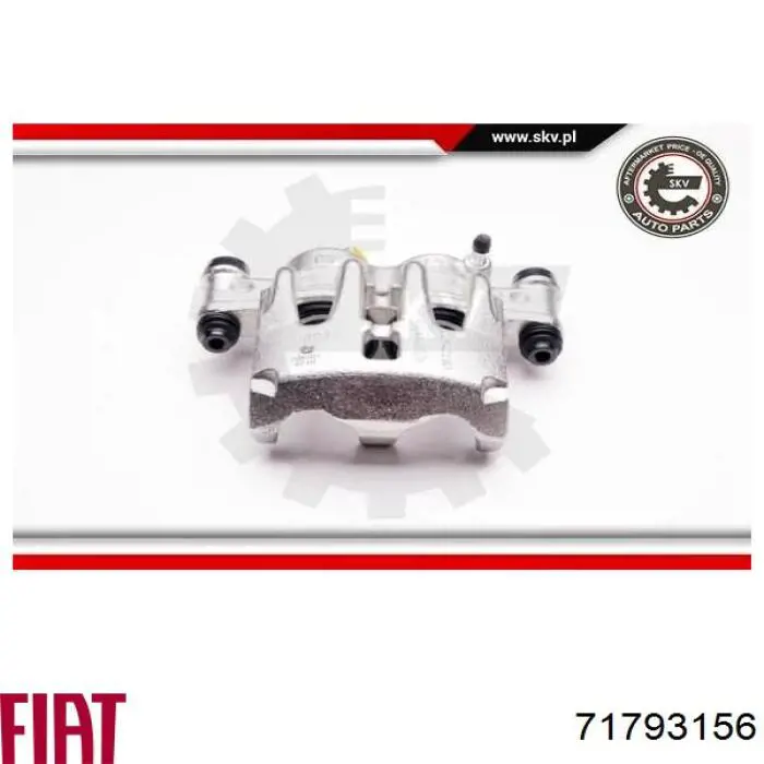 Pinza de freno delantera izquierda 71793156 Fiat/Alfa/Lancia