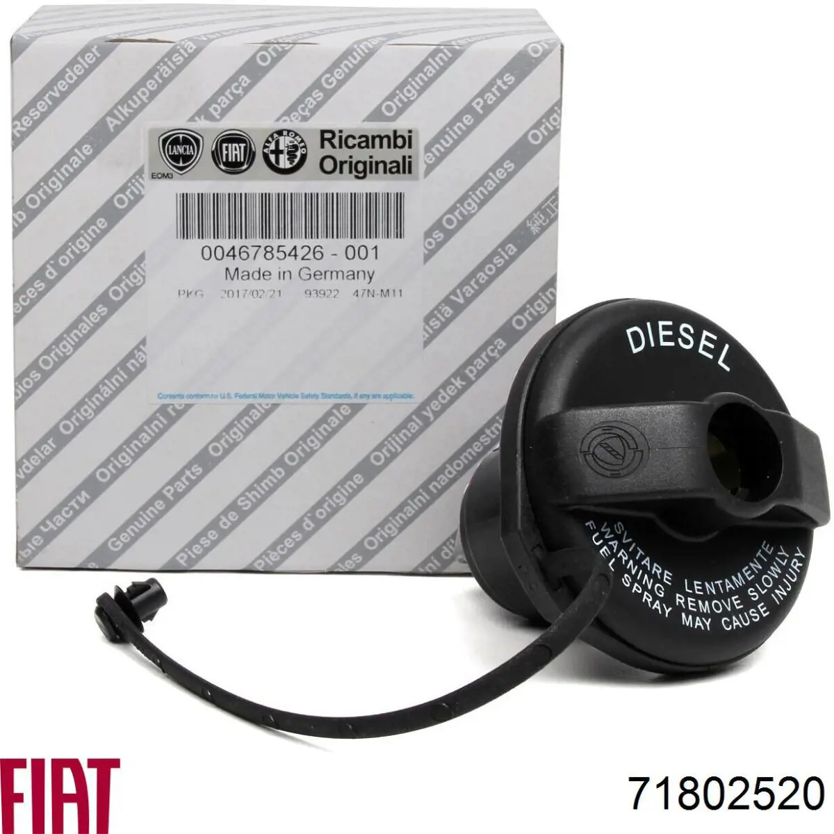 Comprar 0071802520 Fiat/Alfa/Lancia Tapon de gasolina