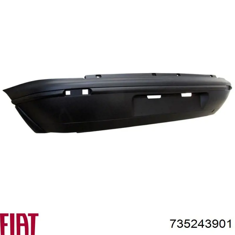 Parachoques trasero 0735243901 Fiat/Alfa/Lancia