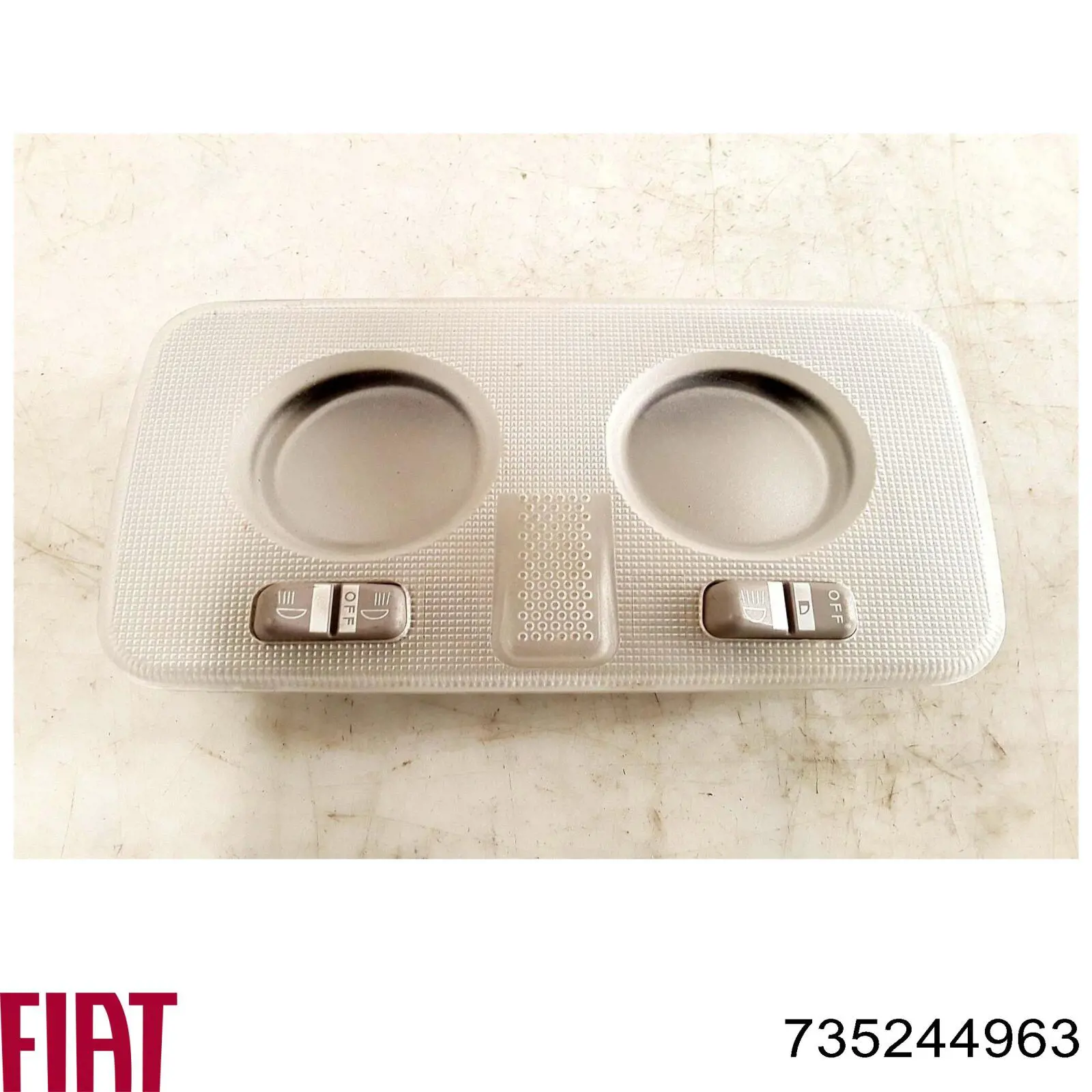 Comprar 735244963 Peugeot/Citroen Luz de techo interior (cabina)