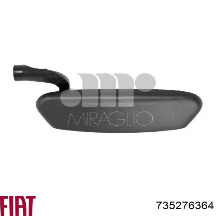 Manija exterior derecha de puerta delantera Fiat/Alfa/Lancia 735276364 precio, desde 25,47 EUR