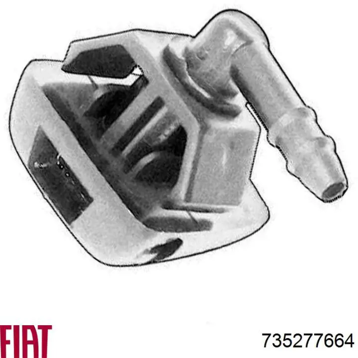 Comprar 735277664 Fiat/Alfa/Lancia Boquilla del lavaparabrisas