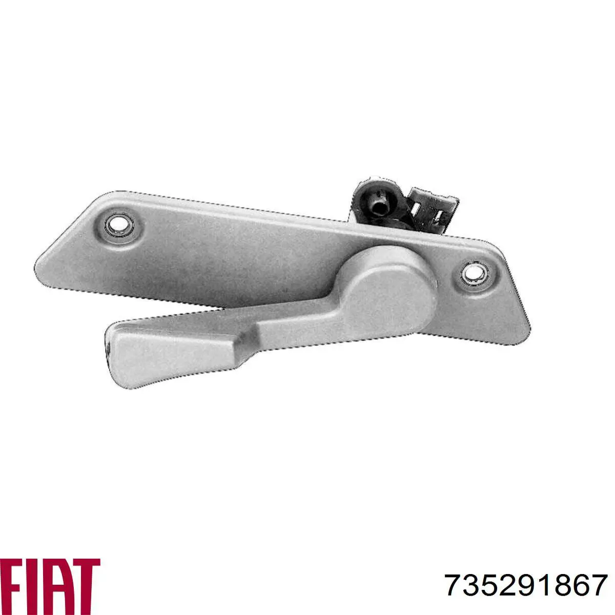 Comprar 735291867 Fiat/Alfa/Lancia Manija interior derecha de puerta trasera batiente