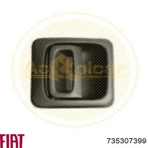 735307399 Peugeot/Citroen Manija exterior derecha de puerta corrediza