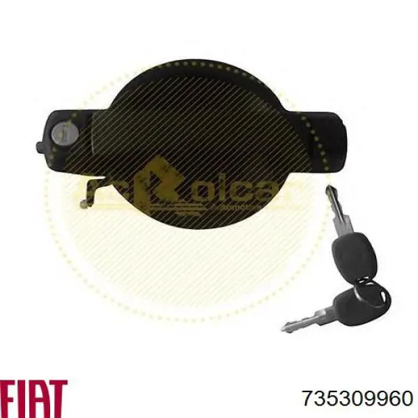Manija exterior izquierda de puerta delantera Fiat/Alfa/Lancia 735309960 precio, desde 32,35 EUR