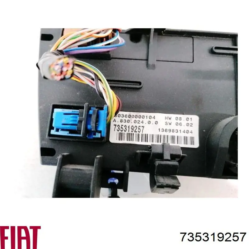 Módulo de modos de calefacción/aire acondicionado Fiat/Alfa/Lancia 735319257 precio, desde 59,53 EUR