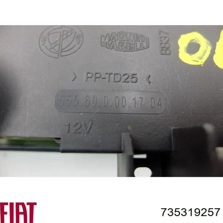735319257 Fiat/Alfa/Lancia Unidad de control de la ventilación