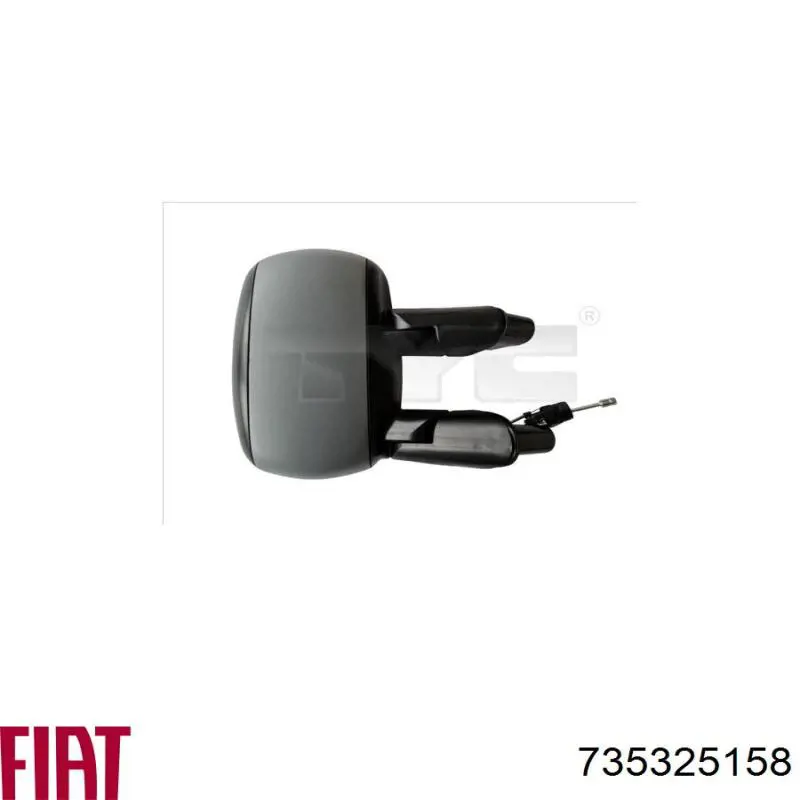 Retrovisor izquierdo Fiat/Alfa/Lancia 0735267756