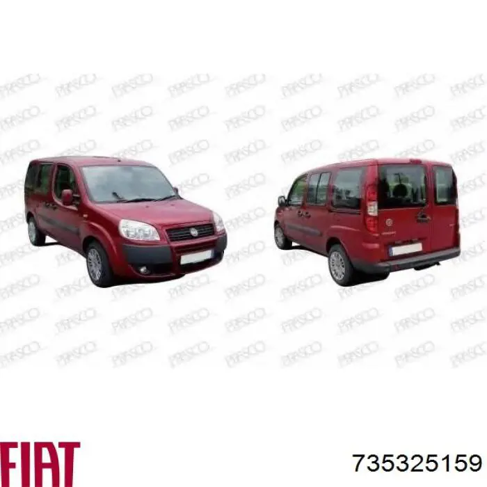 Espejo izquierdo Fiat/Alfa/Lancia 735325159 precio, desde 61,12 EUR