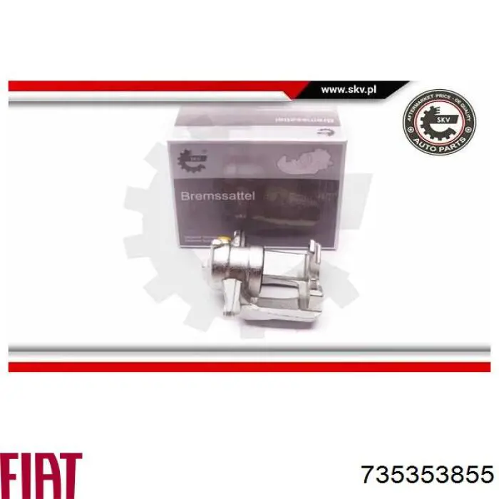 Pinza de freno trasera izquierda Fiat/Alfa/Lancia 735353855 precio, desde 39,93 EUR