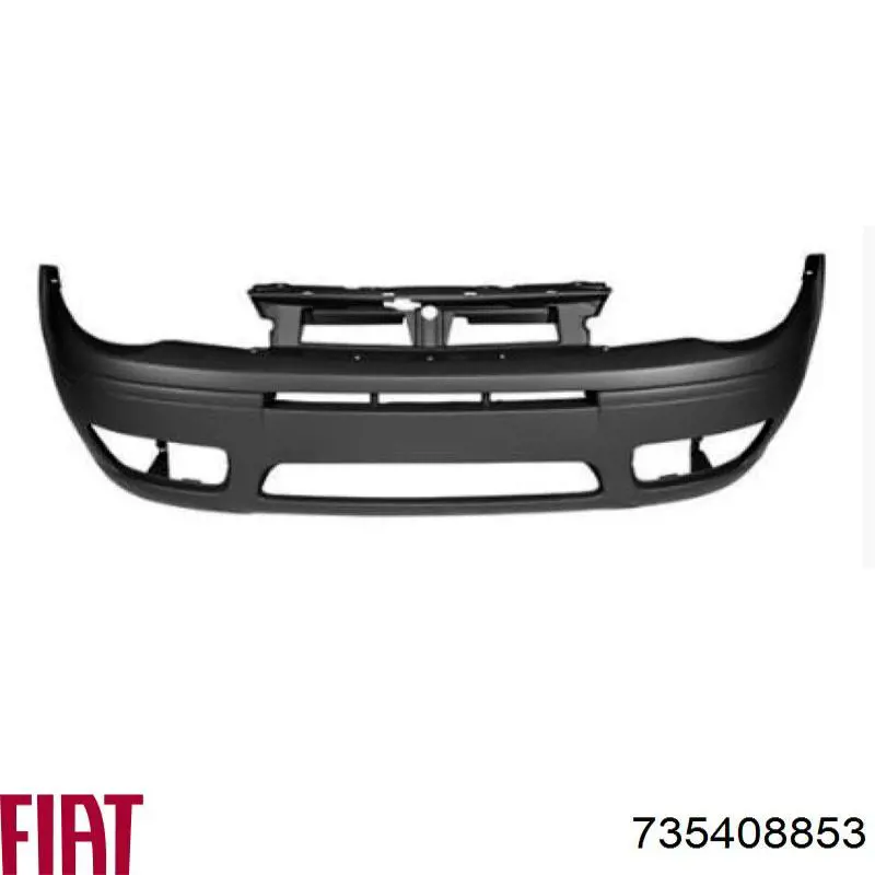 Paragolpes 735408853 Fiat/Alfa/Lancia
